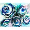 FLORES AZULES